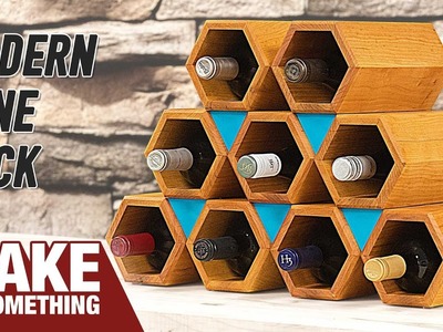 How to Make a Wine Rack | Woodworking Project