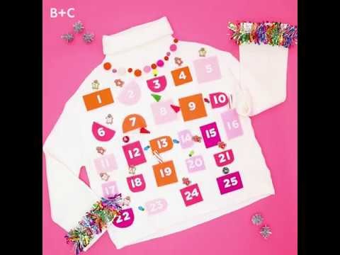 How to Make Advent Calendar Sweaters
