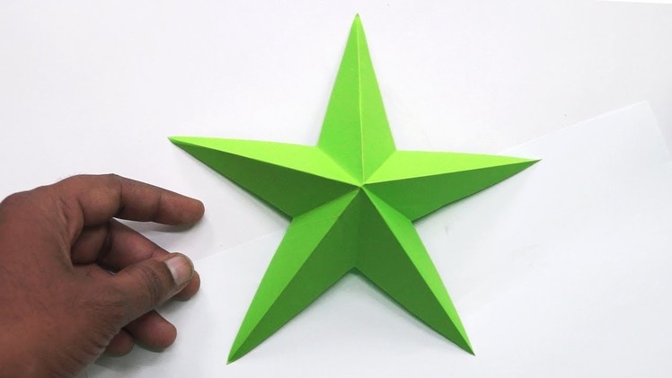 How to make Christmas Star | How to Make A Hanging Paper Star | Christmas Star Making
