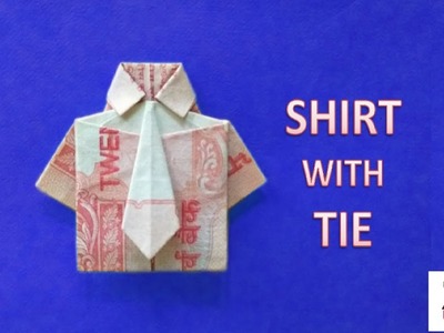 How to make Note Shirt with Tie {Origami}