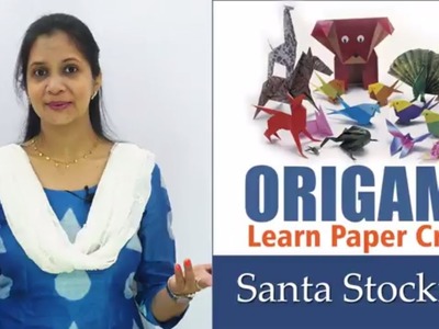 How to make Origami Santa Boot steps | Origami Projects | Origami Santa Stockings | Hindi Video