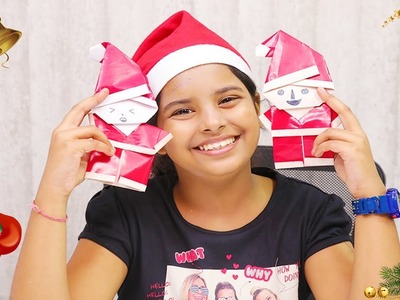 How to Make Origami Santa Claus | DIY - Christmas Decor | Christmas Celebration 2017