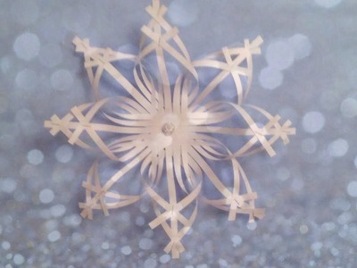 ❄️ How to make paper snowflakes DIY ❄️ Christmas decoration❄️ 3D snowflakes❄️