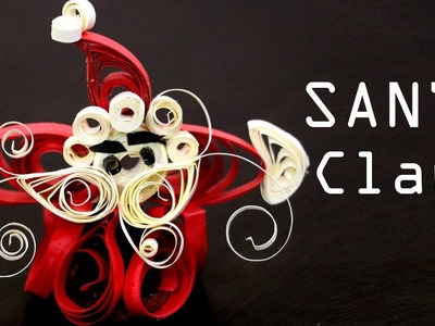 How to make Santa Claus | Santa Quilling paper | Art-Craft | Christmas Gift | Integrators