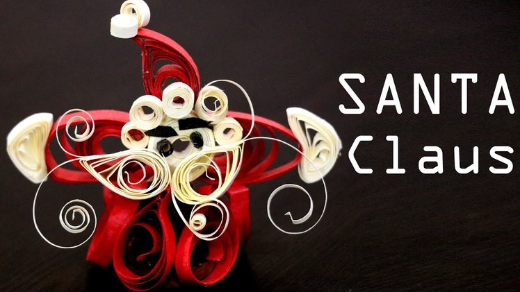 How to make Santa Claus | Santa Quilling paper | Art-Craft | Christmas Gift | Integrators