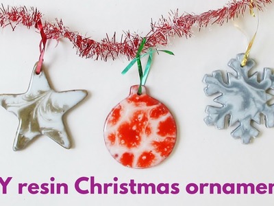 How to make your own resin Christmas ornaments