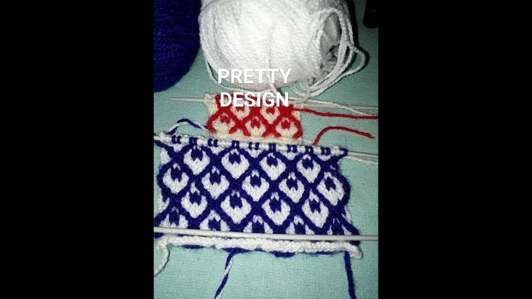Knitting design for cardigan #pretty design in hindi
