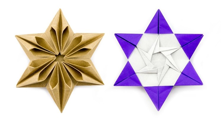 Origami Augustar Star Tutorial (José Meeusen) ★ Paper Kawaii