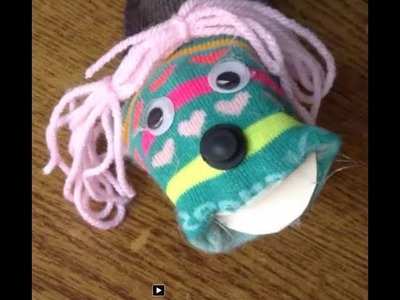 Sock Puppet Making Tutorial For Kids: How to make Sock Puppets