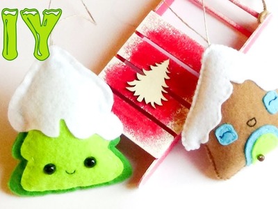 ???? 3 KAWAII Christmas toys. ???? Easy DIY ☃️
