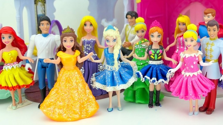 Disney Princess Stop Motion Fashion Show Animation