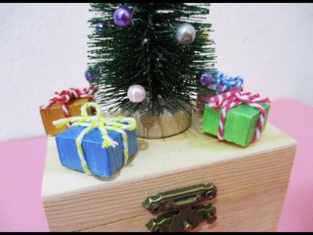 DIY : #205 Cute Christmas Tree Gift Box ❤