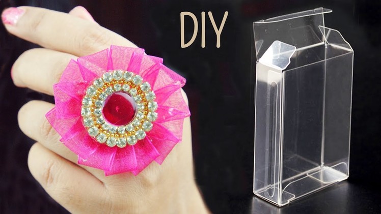 DIY Creative Ways to Reuse  packaging plastic boxes | Recycle boxes | Best Out of Waste | Beads art
