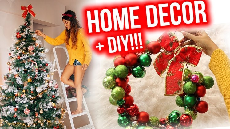 DIY + DECORATING MY APARTMENT FOR CHRISTMAS
