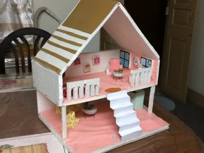 DIY Doll House using Themocol