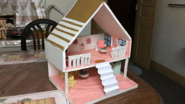 DIY Doll House using Themocol