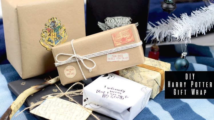 DIY Harry Potter Gift Wrap