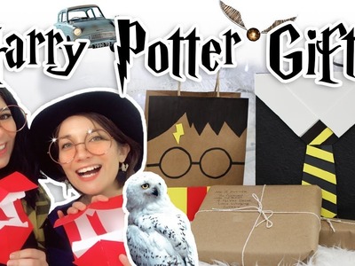 DIY HARRY POTTER GIFT WRAPPING IDEAS ⚡️