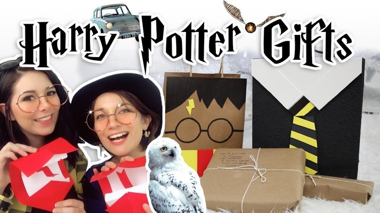 DIY HARRY POTTER GIFT WRAPPING IDEAS ⚡️