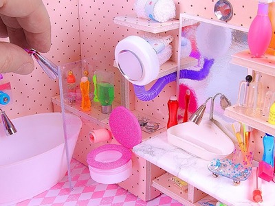 DIY Miniature Dollhouse Bathroom (part I)