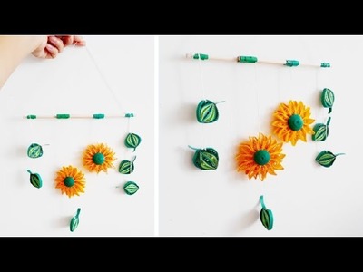 DIY Paper Quilling Wall decoration 2. quilling wall mobile. Quilling Flower