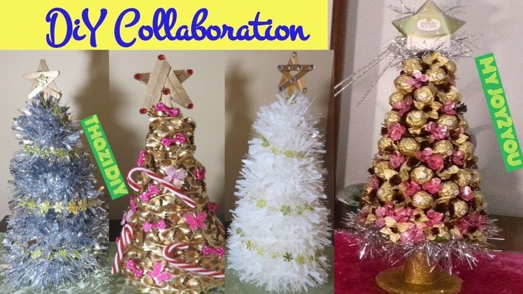 DIY Pasta Christmas tree Centerpieces | Collaboration with MyJoY2You