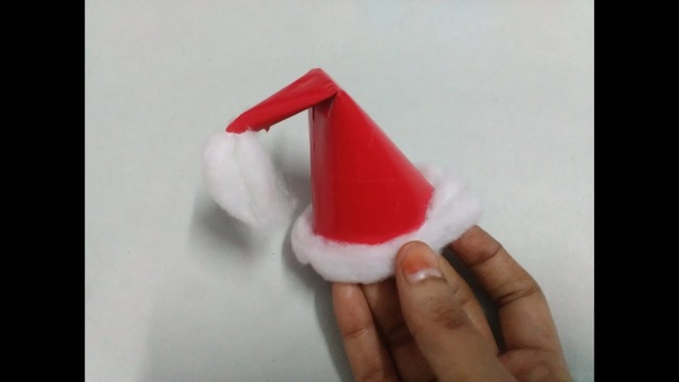 DIY santa Claus cap || how to make santa Claus cap in easy way