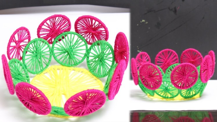 DIY Waste Bangles Into Basket - DIY Crafts