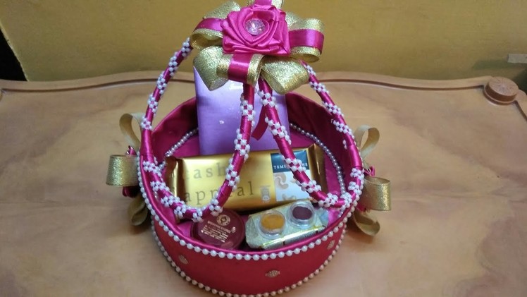 DIY Wedding Gift Basket#Basket Decoration for wedding#SS krafts#22