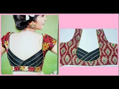 Hand Made Patch Work Designer Blouse Simple & Easy To Make (DIY)