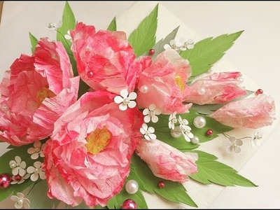 How to make SUPER beautiful paper flowers