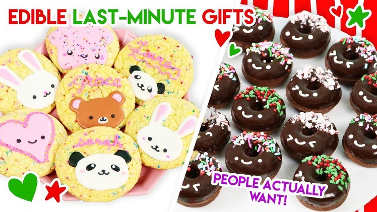 Last-Minute DIY Kawaii Edible Holiday Gifts People ACTUALLY Want (Cake Mix Hacks!)
