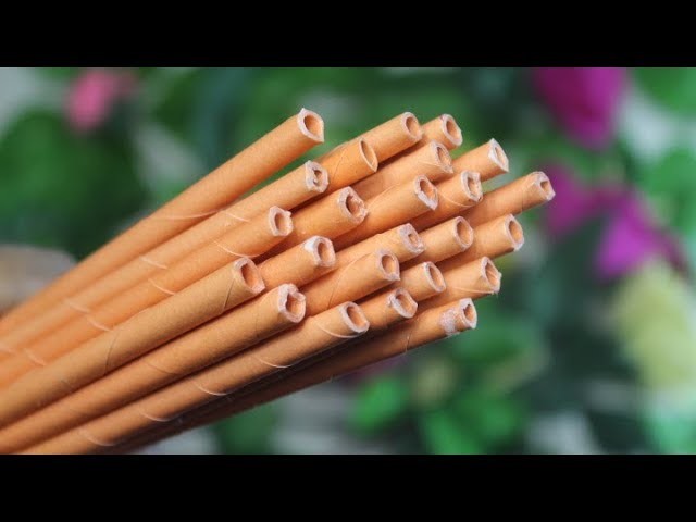 Make Awesome pen Holder Using Paper Sticks || Diy-Paper-Crafts || Mr Crafts 9