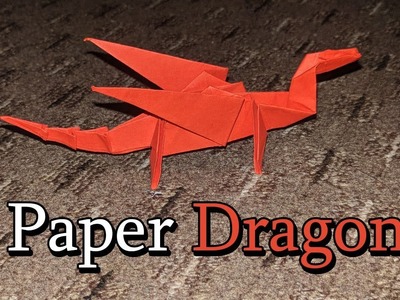 Origami Dragon Instructions - Cool Things Made Out Of Paper