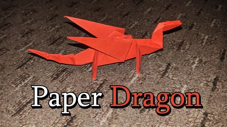 Origami Dragon Instructions - Cool Things Made Out Of Paper