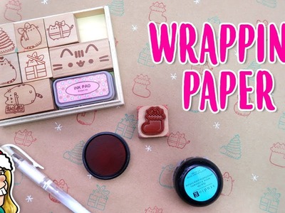 Pusheen Stamp Wrapping Paper ????Arty Advent Day 21????