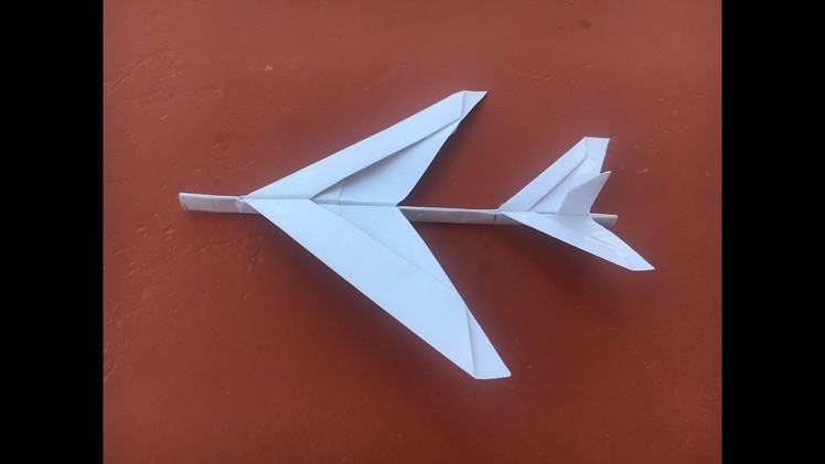 Swept Wing Paper Airplane DIY