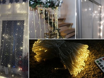 Unique Ways to Decorate With Curtain & or String Lights | DIY Lighting