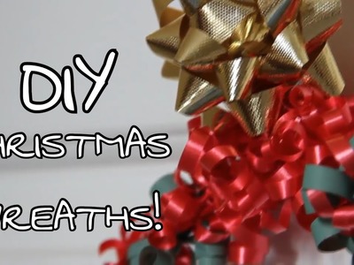 2 DIY CHRISTMAS WREATHS!