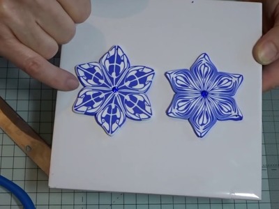 A Snowflake Cane in Polymer Clay with Fiona Abel-Smith
