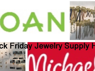Black Friday Jewelry Making Supply Haul