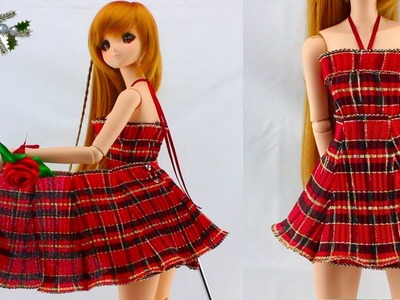 ???? Cheap way to make a Dress.Oufit for your Dolls. DarlingDolls DIY Doll Dress