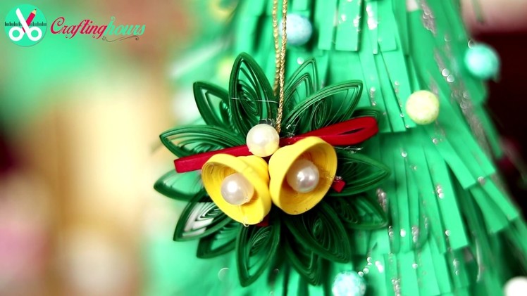 Christmas Tree Decoration Ornaments with Paper Quilling