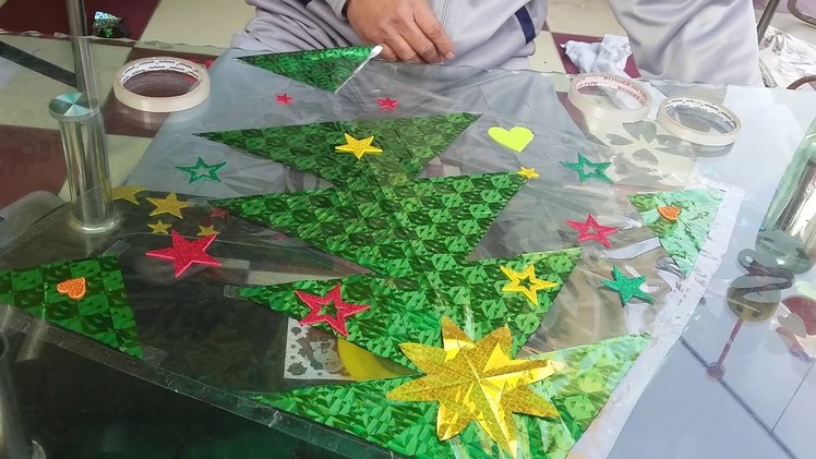 CHRISTMAS TREE KITE FOR KIDS IN MY ART AND CRAFT PROGRAMME FOR CHILDREN'S BY SOMEN GHOSH