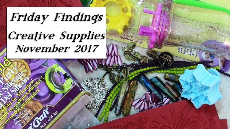 Creative Ideas with Jewelry Making and Crafting Supplies-Friday Findings