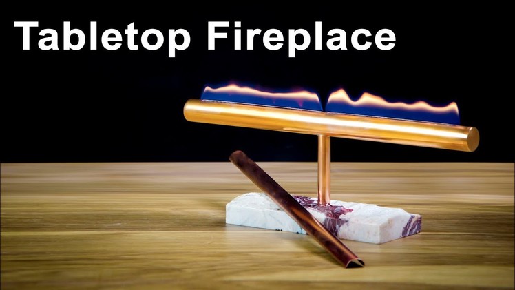 Decorative Table Top Fireplace DIY