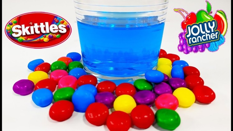 DIY: Candy Soda Pop Fizzy Drink! Skittles, Airheads, Lifesavers, Jolly Rancher & More! Soda Stream!