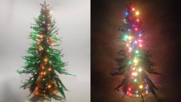 Diy Christmas Tree #Using Waste Plastic Bottles