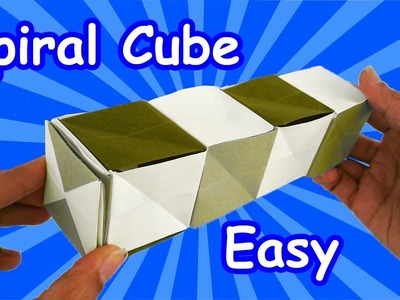 DIY Magic Spiral Cube