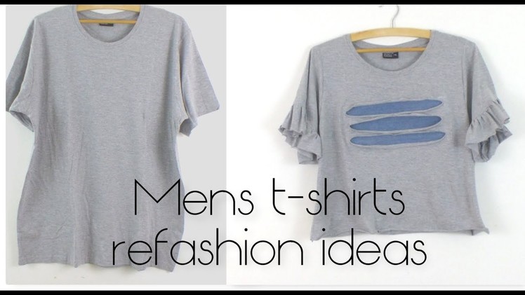 Diy Mens shirts Refashion ideas